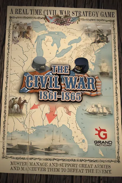 大战术家：内战（1861-1865）/Grand Tactician: The Civil War (1861-1865) [新作/4.54 GB]